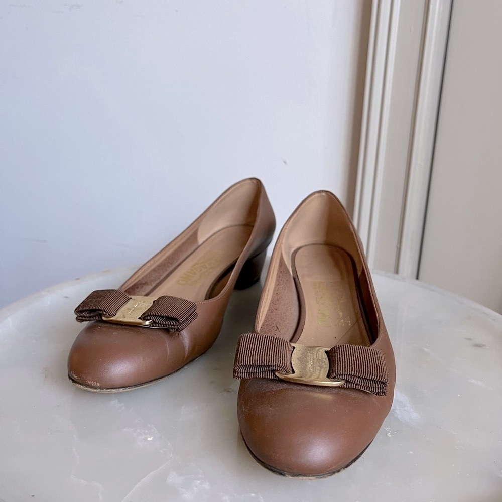 ferragamo ballet PUMP SHOE